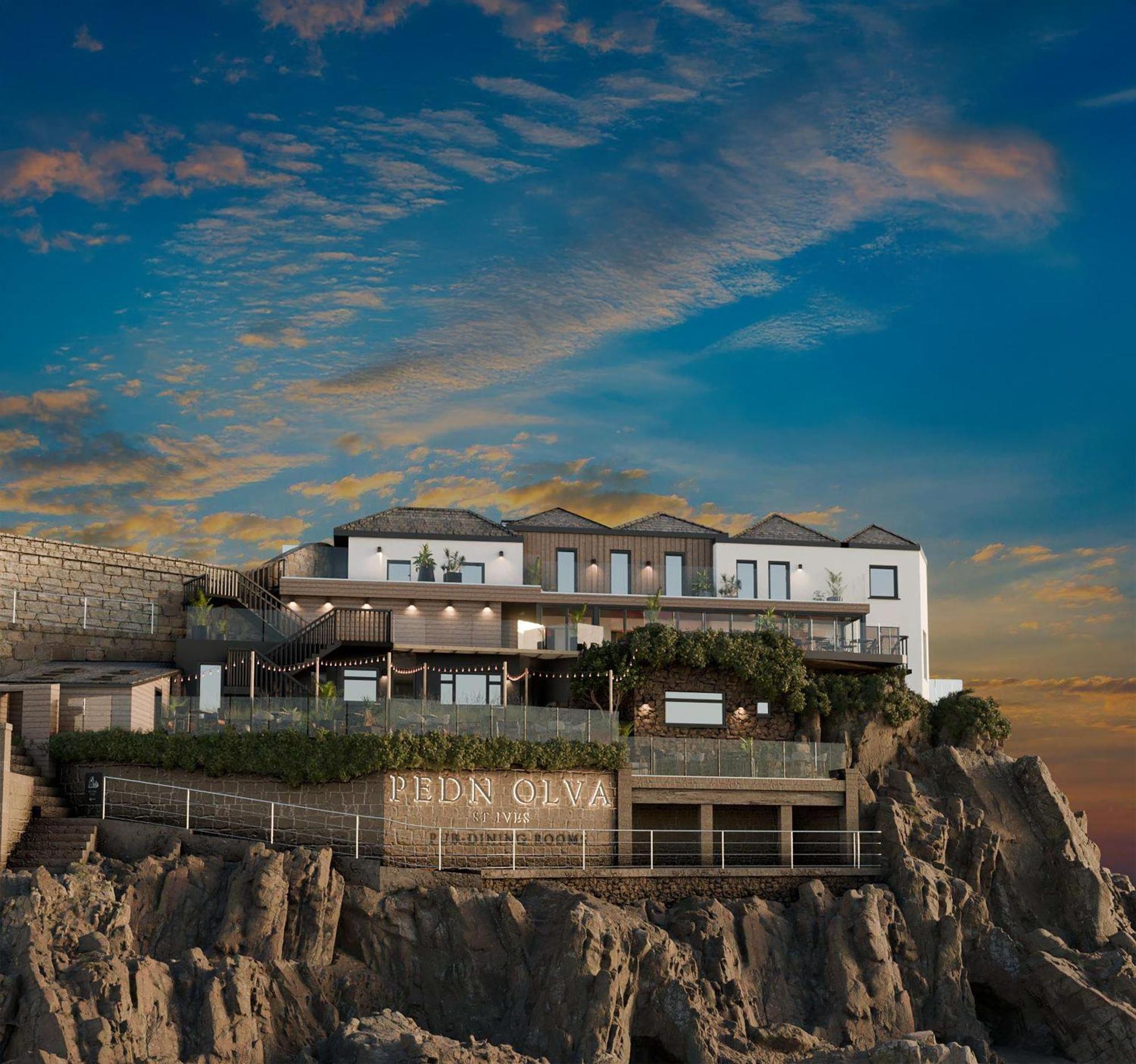 Pedn-Olva Hotel เซนต์ไอฟส์ ภายนอก รูปภาพ